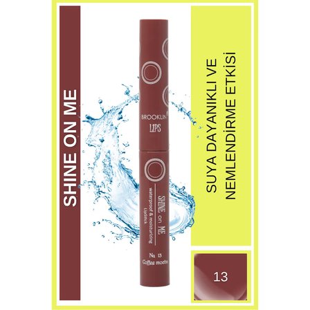 BROOKLIN Ruj  - Lpstick Shine on Me No:13