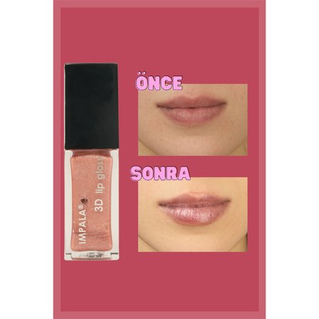 3D Lip Gloss Dudak Parlatıcı No:112