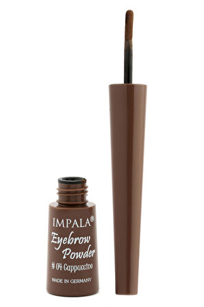 IMPLALA Kaş Pudrası - Eyebrow POWDER No: 4 CAPPUCCINO