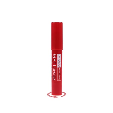 Impala Matt Lipstick Suya Dayanıklı ve Uzun Süre Kalıcı Mat Ruj 07 Scarlet