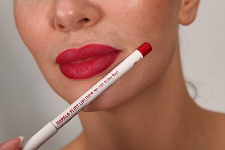 IMPALA Dudak Kalemi - Flirt Pencil Lipliner No: 105(KOYU KIRMIZI)