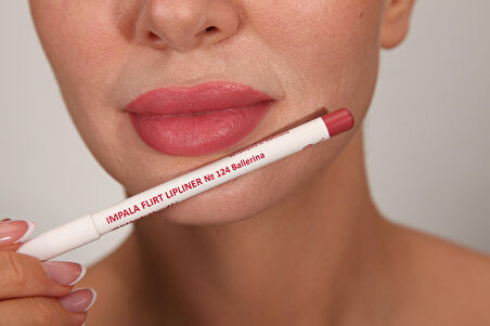 IMPALA Dudak Kalemi - Flirt Pencil Lipliner No: 124(KOYU ŞEFTALİ)