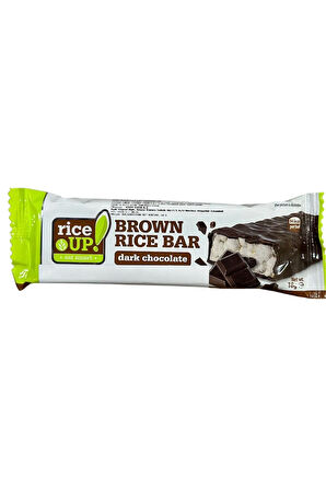 RİCE UP BROWN RİCE BAR DARK CHOCOLATE 18 GR *20'Lİ