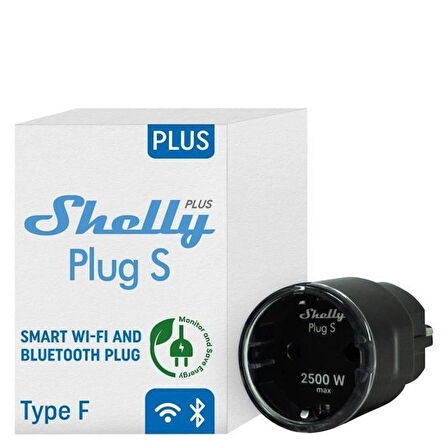 Shelly Plus Plug S Akıllı Priz