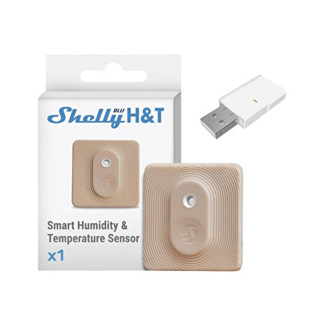 Shelly BLU H&T + BLU Gateway Sıcaklık & Nem Takip Seti