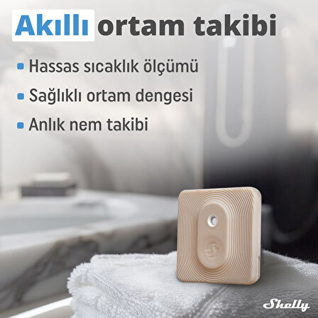 Shelly BLU H&T + BLU Gateway Sıcaklık & Nem Takip Seti