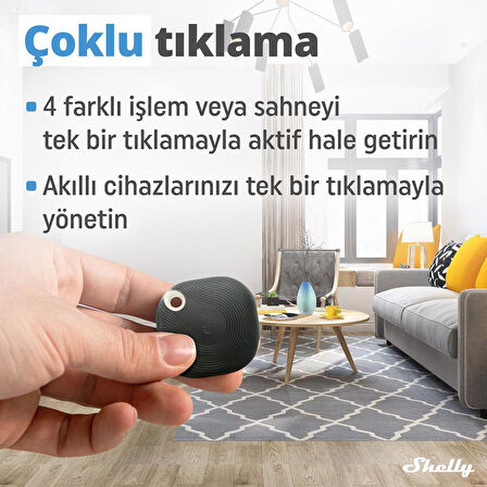 Shelly BLU Button Tough Akıllı Kontrol Butonu