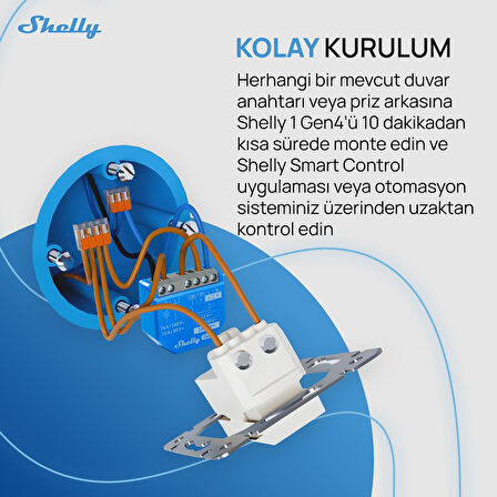 Shelly 1 Gen4 Akıllı Röle