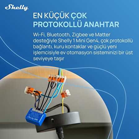 Shelly 1 Mini Gen4 Akıllı Röle