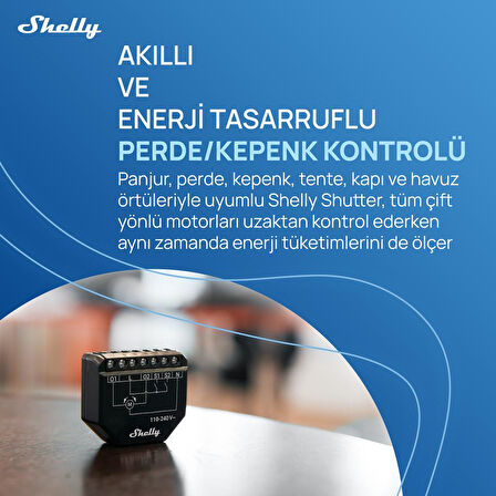 Shelly Shutter Akıllı Panjur Kontrol Rölesi
