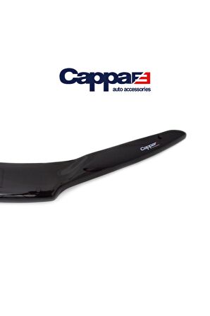 Honda Cr-v Ön Kaput Koruyucu Rüzgarlığı 4mm Akrilik (ABS) Piano Black 2013-2018
