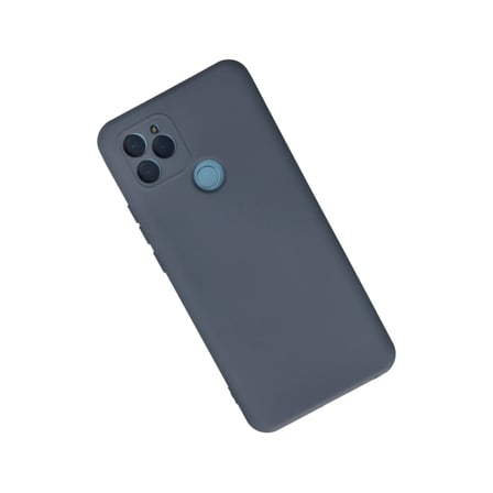 General Mobile GM 21 Kılıf Nano içi Kadife Silikon - Gri