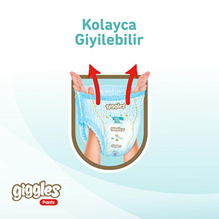 Giggles Pants Külotlu Bebek Bezi 6 Numara XLarge 20 Adet