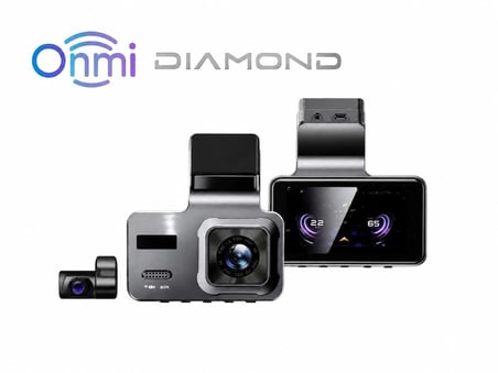 onmi diamond X10 Ön Ve Arka 2k+1k 2 Wifi Dashcam Araç Kamerası