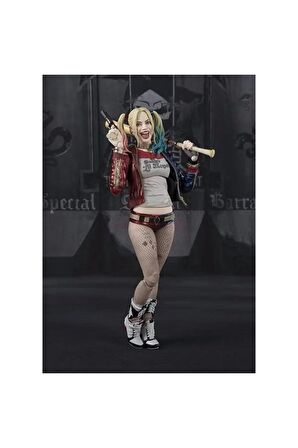 Harley Quinn Aksiyon Figür 3 Kafalı 15 Cm