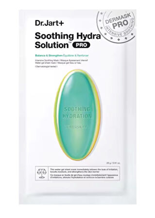 Dr. Jart Dermask Soothing Hydra Solution PRO - Yatıştırıcı Kumaş Yüz Maskesi