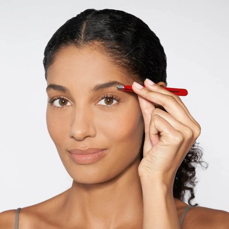 Tweezerman Slant Tweezer Signature Red - İkonik Kırmızı Cımbız