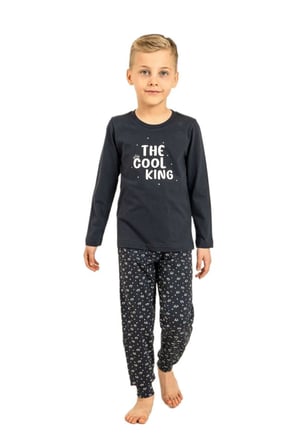 Arnetta Erkek Çocuk Lacivert Pijama Takımı 3821-G 