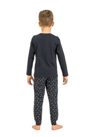 Arnetta Erkek Çocuk Lacivert Pijama Takımı 3821-G 