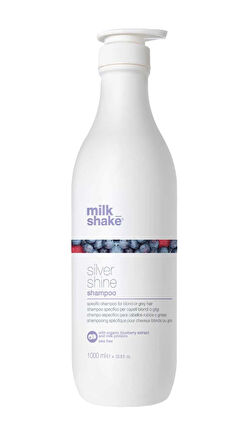 Milk Shake Silver Shine Sarı ve Gri Saçlar İçin Sülfatsız Mor Tonlama Şampuanı 1000 ml