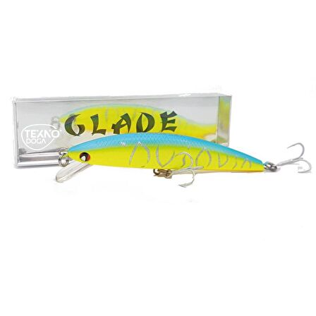 Japanese Glade 12cm 41g Balık Sahtesi Yem Sarı