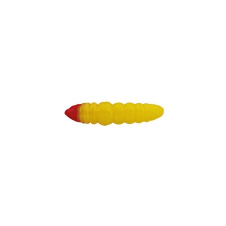 EFFE Silikon Larva Kurtçuk Çilek Aromalı Suni Yem 2.6cm 20 adet