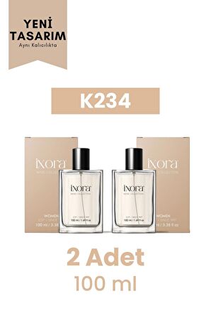 K234 (2 Adet ) Pretty Kadın Parfüm 100 ml Edp