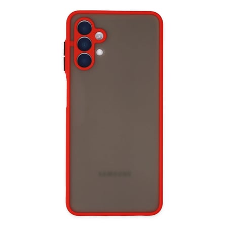 Samsung Galaxy A04S Kılıf Montreal Silikon Kapak - Kırmızı