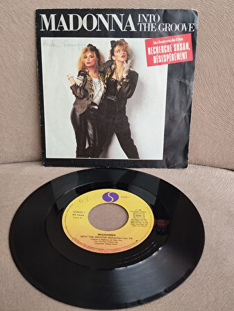 Madonna - into the groove / Shoo bee doo - 1985 Fransa Basım 45 Lik Plak