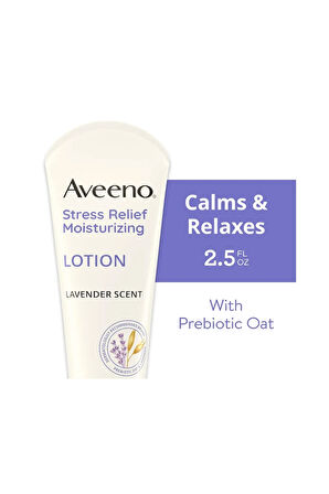 Aveeno Stress Relief Moisturizing (Sakinleştirir ve Rahatlatır lavanta) Nemlendirici Losyon 2.5oz 71gr