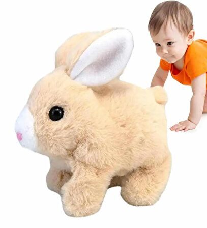 Yürüyen, Sesli Hareketli Sevimli Peluş Bunny Tavşan - Sweet Bunny