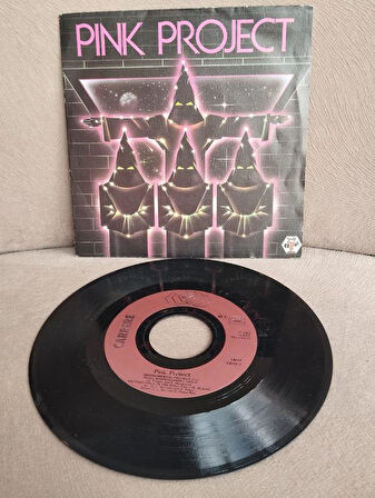 Pink Project  - Disco project - 1982  Fransa Basım 45 Lik Plak (Maxi-Single)