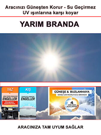 HYUNDAI İ20 uyumlu oto,araç Yarım Oto Branda