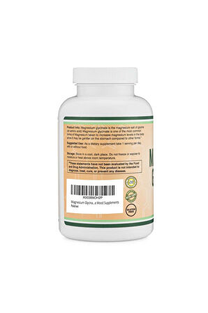 Magnesium Glycinate 400 mg 180 Kapsül 