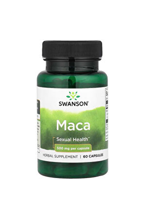 Maca, 500 mg, 60 Kapsül.usa menşei.dmmedicine'den