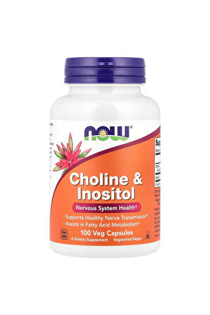 Choline & Inositol 100 veg. Kapsül.usa menşei.dmmedicine'den