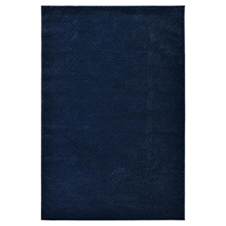 Latte Lacivert Yumuşak Peluş Dokuma Halı Yolluk Çocuk Odası Oturma Odası Salon Mutfak Halısı Y499A_WD26