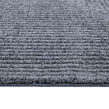 Pandora Yumuşak Peluş Shaggy Gri Çocuk Odası Oturma Odası Salon Mutfak Koridor Halısı Yolluk 1104O
