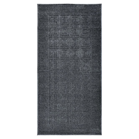 Pandora Yumuşak Peluş Shaggy Gri Çocuk Odası Oturma Odası Salon Mutfak Koridor Halısı Yolluk 1102O