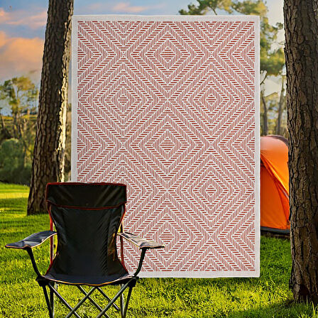 Eco Katlanabilir Sisal Balkon Teras Bahçe Piknik Kamp Mutfak Dokuma Halı Kilim