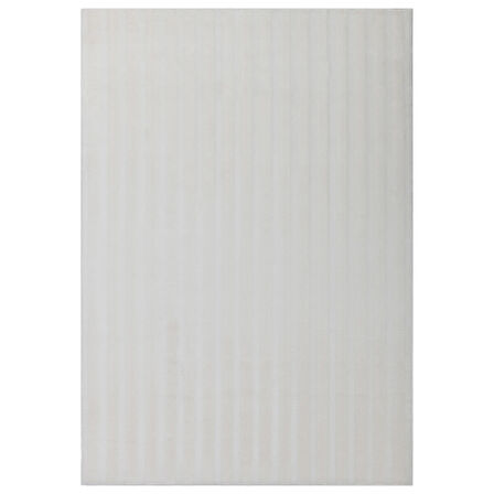 Krem Yumuşak Bubble Peluş Halı Yolluk – Kaymaz Tabanlı, Yıkanabilir B001A_CREAM