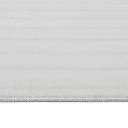 Krem Yumuşak Bubble Peluş Halı Yolluk – Kaymaz Tabanlı, Yıkanabilir B001A_CREAM