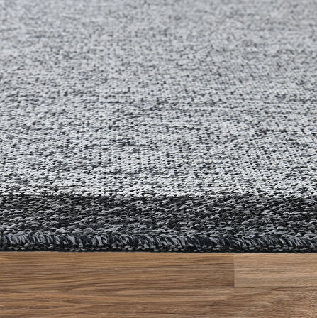 Capri Modern Gri Sisal Dokuma Halı Salon Halısı Mutfak Balkon Halısı Koridor Halısı 13345A