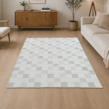 Nature Pamuk 30° Yıkanabilir Halı Modern Kilim Oturma Odası Salon Mutfak Balkon Yolluk Halısı C116B