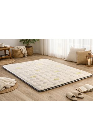 Artex Aloe 5cm Sünger Şilte 180x200 Ped Yatak Şiltesi Pedi Topper Katlanabilir Katlanır