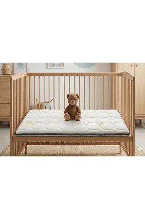 Artex 5Cm Aloe Süngerli Bebek Çocuk Beşik Yatağı 70x130 Park Yatak Oyun Parkı Yatağı