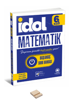 6. Sınıf İdol Matematik Başlangıç Soru Bankası ve Telefon Standı