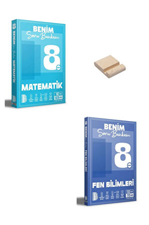 LGS 8. Sınıf Benim Hocam Matematik ve Fen Bilimleri Soru Bankam + Telefon Standı