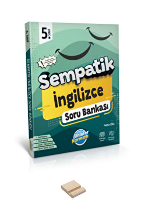 5. Sınıf Sempatik İngilizce Soru Bankası ve Telefon Standı