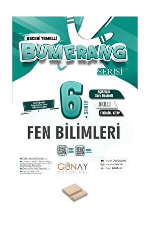 6. Sınıf Bumerang Etkinlikli Fen Bilimleri+ Telefon Standı